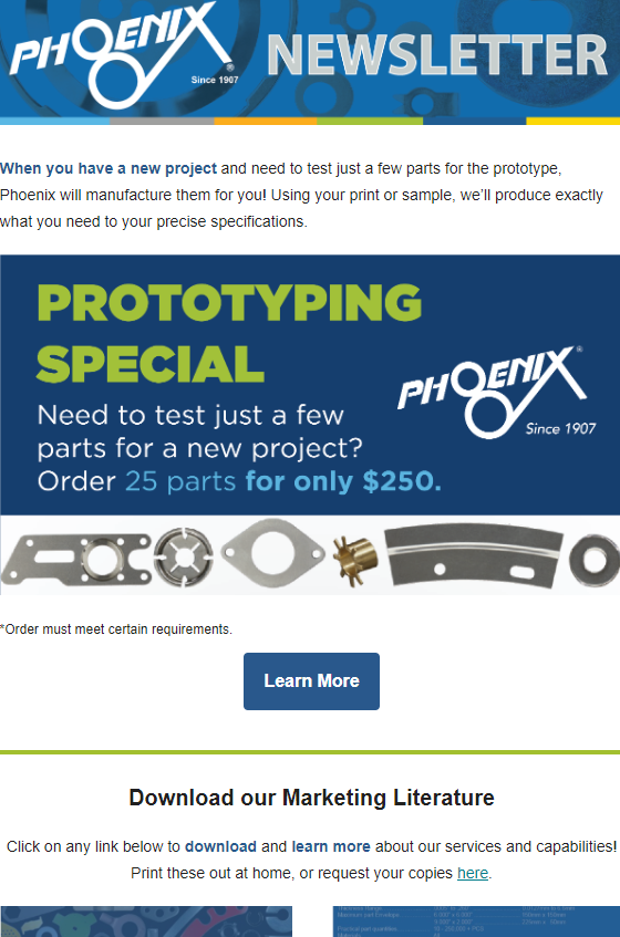 Snippet from Phoenix Q2 2023 Newsletter